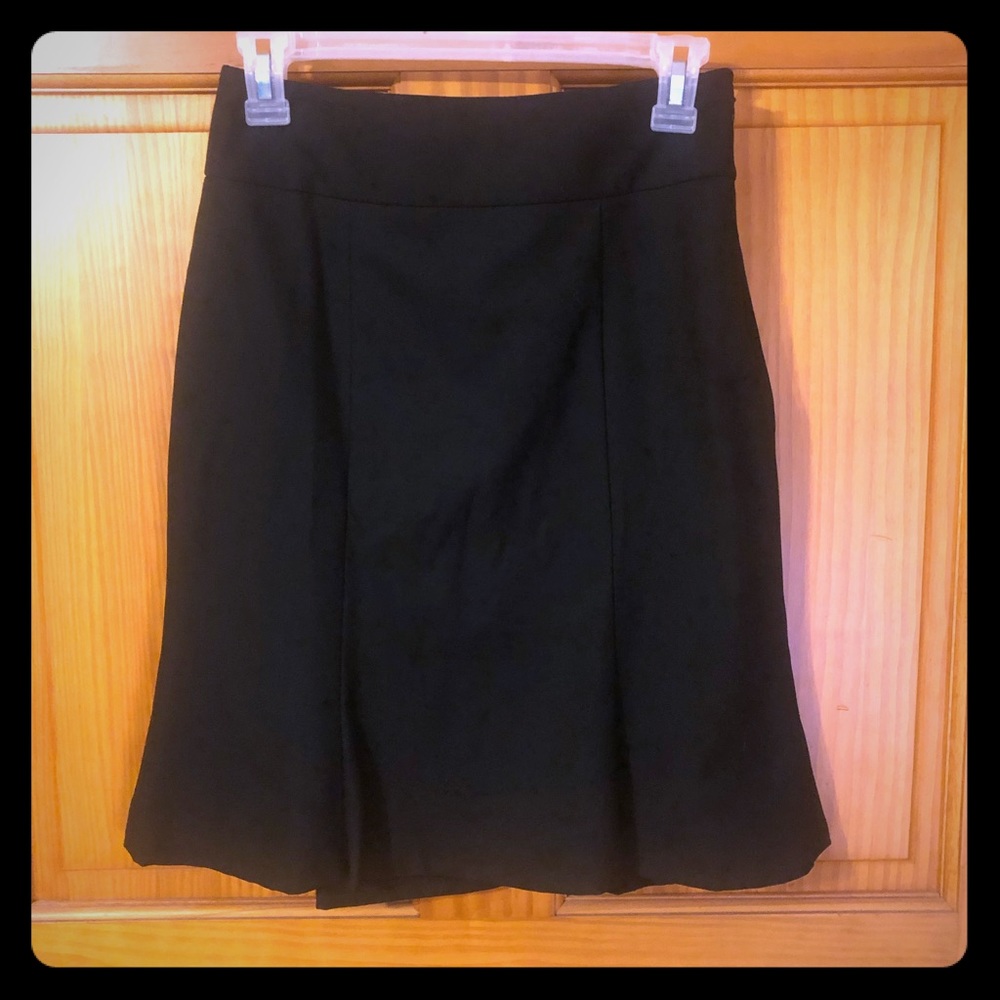 Black short skirt